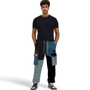 Aelfric Eden Back to 90's Patchwork Color Block Corduroy Pants